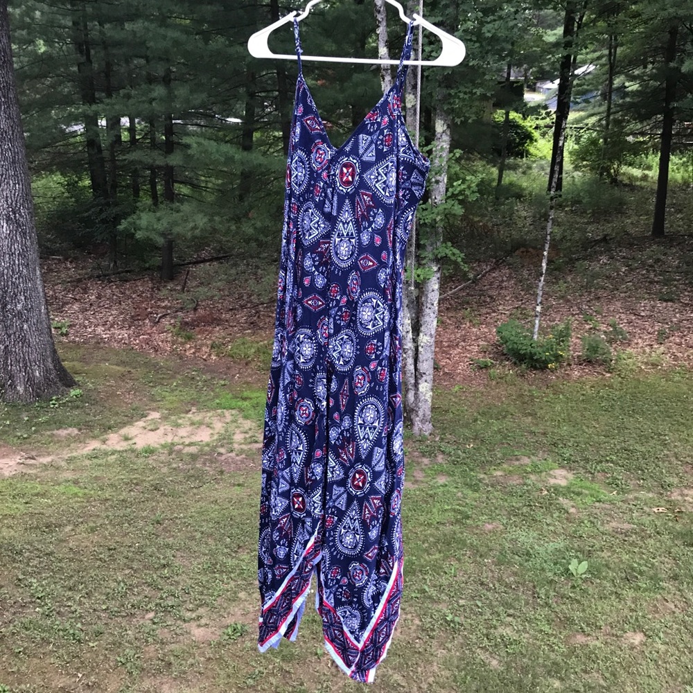 Patterened Midi Dress